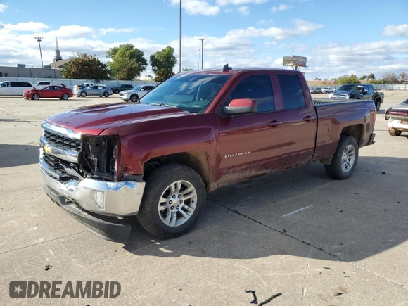 2016 Chevrolet Silverado 1500 LT with VIN 1GCVKREC9GZ148726, listed as a Copart auction lot 79487234 with 122,009 mi miles and Salvage Title. Bid and sale history available at DreamBid. Image 1.