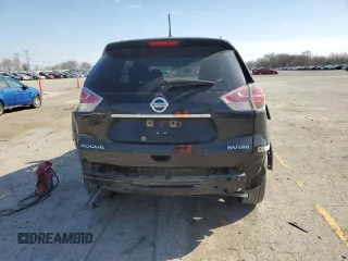 2015 Nissan Rogue SV with VIN KNMAT2MV2FP505065, listed as a Copart auction lot 51227225 with 155,998 mi miles and Salvage Title. Bid and sale history available at carsss.com. Image 6.