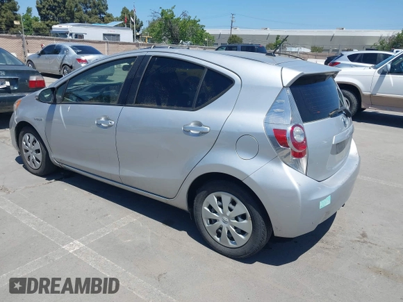 2014 Toyota Prius One with VIN JTDKDTB38E1061202, listed as a IAAI auction lot 42044747 with 133,409 mi miles and . Bid and sale history available at DreamBid. Image 3.