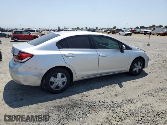 2014 Honda Civic LX z VIN 19XFB2F5XEE243221, wystawiony jako Copart lot #59990585 z przebiegiem 245 617 mil mil oraz Czysty tytuł • Clean title. Historia ofert i sprzedaży dostępna na DreamBid. Obrazek 3.