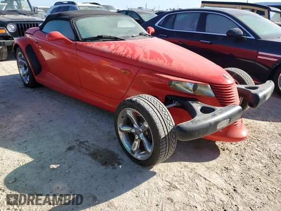 2000 Plymouth Prowler z VIN 1P3EW65G9YV605078, wystawiony jako Copart lot #75442794 z przebiegiem Nie podano mil oraz Szkoda całkowita • Salvage title. Historia ofert i sprzedaży dostępna na DreamBid. Obrazek 4.