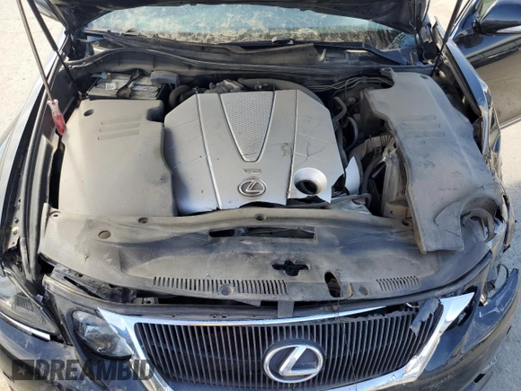 2008 Lexus GS 350 with VIN JTHBE96SX80039745, listed as a Copart auction lot 46442225 with 202,974 mi miles and Salvage Title. Bid and sale history available at carsss.com. Image 11.