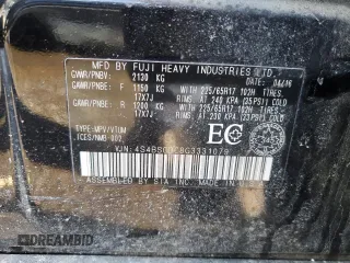 2016 Subaru Outback with VIN 4S4BSCDC8G3331079, listed as a Copart auction lot 48247245 with 114,433 mi miles and Salvage title. Bid and sale history available at DreamBid. Image 14.