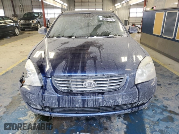 2007 Kia Optima EX with VIN KNAGE124275159540, listed as a Copart auction lot 46324655 with 184,036 mi miles and Salvage Title. Bid and sale history available at carsss.com. Image 5.