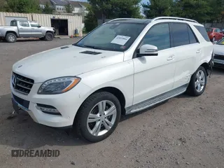 2013 Mercedes-Benz M 350 with VIN 4JGDA5HB8DA162911, listed as a IAAI auction lot 42093884 with 56,177 mi miles and . Bid and sale history available at DreamBid. Image 2.