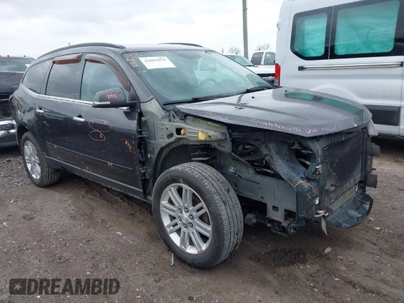 2013 Chevrolet Traverse LT with VIN 1GNKVGKD7DJ101997, listed as a IAAI auction lot 42001078 with 182,291 mi miles and . Bid and sale history available at DreamBid. Image 1.