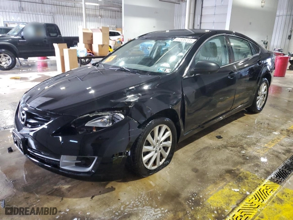 2011 Mazda Mazda6 i Touring with VIN 1YVHZ8CH7B5M30455, listed as a Copart auction lot 42306235 with 183,202 mi miles and Salvage Title. Bid and sale history available at carsss.com. Image 1.