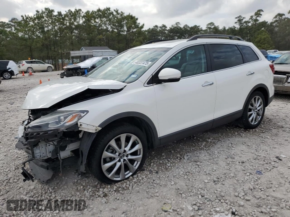2014 Mazda CX-9 Grand Touring z VIN JM3TB2DAXE0431434, wystawiony jako Copart lot #48337475 z przebiegiem 137 803 mil mil oraz Szkoda całkowita • Salvage title. Historia ofert i sprzedaży dostępna na DreamBid. Obrazek 1.