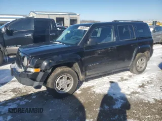2016 Jeep Patriot Sport with VIN 1C4NJRBB7GD510130, listed as a Copart auction lot 46086455 with 162,248 mi miles and Salvage Title. Bid and sale history available at carsss.com. Image 1.