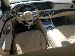 2019 Mercedes-Benz S-Class S 450 with VIN WDDUG6EB2KA477137, listed as a Copart auction lot 44752685 with 28,818 mi miles and Salvage Title. Bid and sale history available at carsss.com. Image 8.