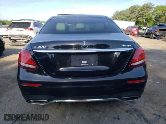 2017 Mercedes-Benz E 300 Luxury with VIN WDDZF4KB2HA193940, listed as a Copart auction lot 53404865 with Not provided miles and Salvage title. Bid and sale history available at DreamBid. Image 6.