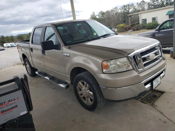 2008 Ford F-150 XLT with VIN 1FTPW12V38FC07633, listed as a Copart auction lot 49893095 with 212,090 mi miles and Salvage Title. Bid and sale history available at carsss.com. Image 4.