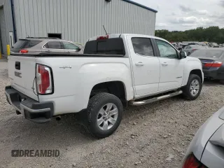2016 GMC Canyon 4WD SLE with VIN 1GTG6CE37G1118407, listed as a Copart auction lot 71991644 with 79,515 mi miles and Salvage Title. Bid and sale history available at carsss.com. Image 3.