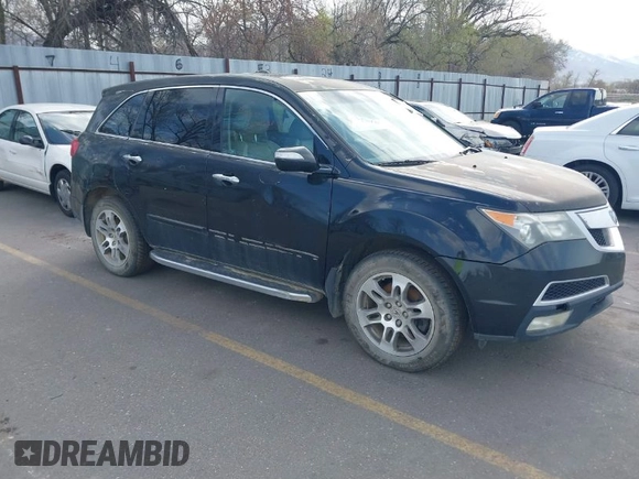 2010 Acura MDX Advance with VIN 2HNYD2H57AH527026, listed as a IAAI auction lot 41986386 with 192,160 mi miles and . Bid and sale history available at DreamBid. Image 1.