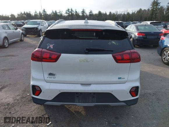 2022 Kia Niro LX with VIN KNDCB3LC6N5524214, listed as a IAAI auction lot 41259745 with 46,815 mi miles. Bid and sale history available at carsss.com. Image 16.