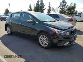2017 Kia Forte5 LX with VIN KNAFK5A83H5690876, listed as a Copart auction lot 74842154 with 21,191 mi miles and Salvage Title. Bid and sale history available at carsss.com. Image 4.