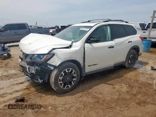 2020 Nissan Pathfinder SL with VIN 5N1DR2CN9LC650051, listed as a Copart auction lot 58617735 with 25,638 mi miles and Salvage title. Bid and sale history available at DreamBid. Image 1.