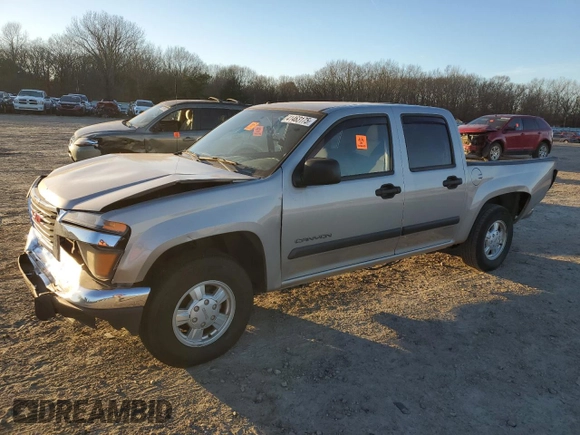2005 GMC Canyon 1SC SLE Z85 with VIN 1GTCS136658277225, listed as a Copart auction lot 41463175 with 222,391 mi miles and Salvage Title. Bid and sale history available at carsss.com. Image 1.