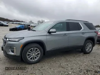 2023 Chevrolet Traverse LT Cloth z VIN 1GNEVGKW7PJ324561, wystawiony jako Copart lot #52031025 z przebiegiem 18 804 mil mil oraz Szkoda całkowita • Salvage title. Historia ofert i sprzedaży dostępna na DreamBid. Obrazek 1.