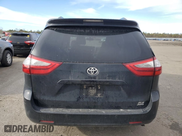 2017 Toyota Sienna XLE с VIN 5TDDZ3DC8HS153859, выставлен на аукционе Copart как лот 41522545 с пробегом 288 439 миль миль и Чистый • Clean title. История ставок и продаж доступна на DreamBid. Изображение 6.