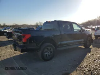 2024 Ford F-150 Lightning XLT with VIN 1FTVW3LK7RWG16730, listed as a Copart auction lot 48976315 with 3,529 mi miles and Salvage title. Bid and sale history available at DreamBid. Image 3.