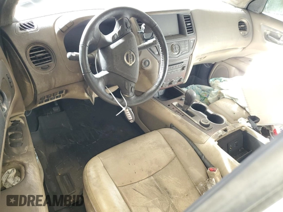 2020 Nissan Pathfinder Platinum with VIN 5N1DR2DM3LC593660, listed as a Copart auction lot 77549734 with 0 mi miles and Salvage Title. Bid and sale history available at carsss.com. Image 8.
