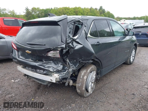 2019 Chevrolet Equinox LT z VIN 3GNAXUEVXKL219346, wystawiony jako IAAI lot #42320431 z przebiegiem 98 660 mil mil oraz . Historia ofert i sprzedaży dostępna na DreamBid. Obrazek 4.