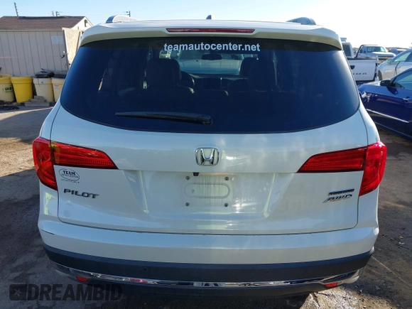 2017 Honda Pilot Touring with VIN 5FNYF6H93HB056387, listed as a IAAI auction lot 41095336 with 90,376 mi miles and . Bid and sale history available at DreamBid. Image 16.