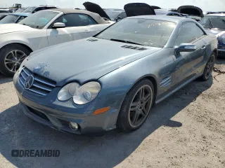2007 Mercedes-Benz SL with VIN WDBSK79F67F128431, listed as a Copart auction lot 75597584 with Not provided miles and Non repairable. Bid and sale history available at DreamBid. Image 1.