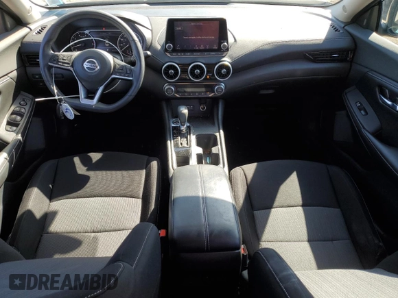 2021 Nissan Sentra SV with VIN 3N1AB8CV5MY225873, listed as a Copart auction lot 52103995 with 25,362 mi miles and Salvage Title. Bid and sale history available at DreamBid. Image 8.