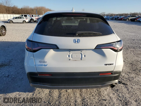 2024 Honda HR-V Sport with VIN 3CZRZ2H52RM742025, listed as a Copart auction lot 48358695 with 15,862 mi miles and Salvage Title. Bid and sale history available at carsss.com. Image 6.