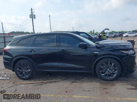 2023 Acura MDX w/A-Spec Package с VIN 5J8YE1H09PL004461, выставлен на аукционе IAAI как лот 42115065 с пробегом Не указан миль и . История ставок и продаж доступна на DreamBid. Изображение 12.