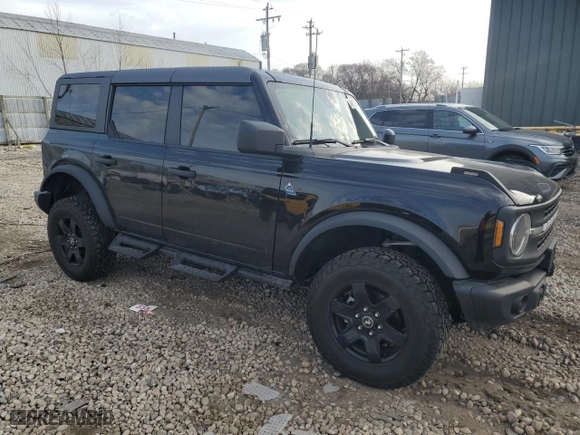 2023 Ford Bronco with VIN 1FMEE5DP3PLB85161, listed as a Copart auction lot 49138925 with 11,305 mi miles and Salvage Title. Bid and sale history available at carsss.com. Image 4.
