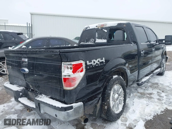 2011 Ford F-150 XLT with VIN 1FTFW1ET6BKE17468, listed as a IAAI auction lot 41206985 with 164,026 mi miles. Bid and sale history available at carsss.com. Image 4.