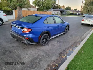 2023 Subaru WRX Premium with VIN JF1VBAH61P8802119, listed as a Copart auction lot 78333484 with 171 mi miles and Salvage title. Bid and sale history available at DreamBid. Image 4.