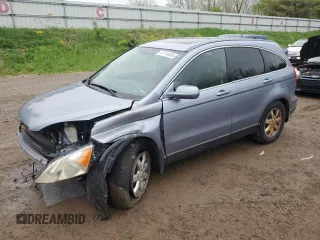 2007 Honda CR-V EX-L z VIN JHLRE48797C081240, wystawiony jako Copart lot #57174495 z przebiegiem 303 213 mil mil oraz Czysty tytuł • Clean title. Historia ofert i sprzedaży dostępna na DreamBid. Obrazek 1.