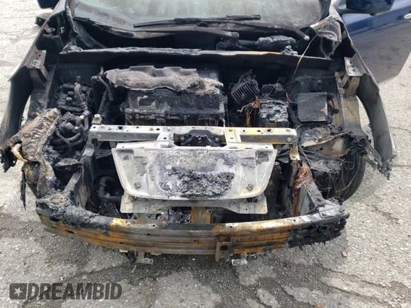 2021 Nissan LEAF SV with VIN 1N4AZ1CVXMC553109, listed as a Copart auction lot 71119954 with Not Provided miles and Salvage Title. Bid and sale history available at DreamBid. Image 14.