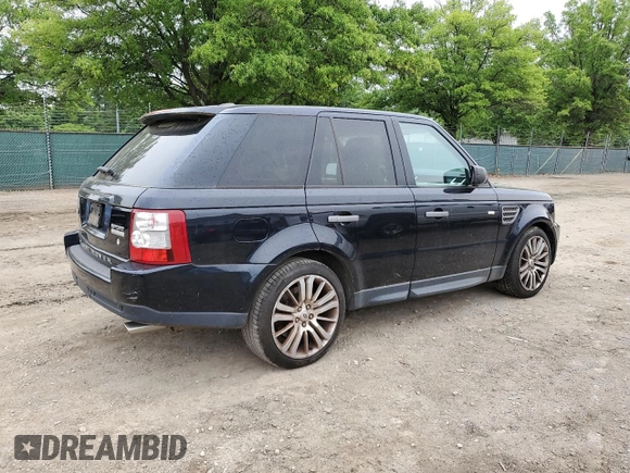 2009 Land Rover Range Rover Sport SC z VIN SALSH23469A193024, wystawiony jako Copart lot #58624605 z przebiegiem 117 444 mil mil oraz Czysty tytuł • Clean title. Historia ofert i sprzedaży dostępna na DreamBid. Obrazek 3.