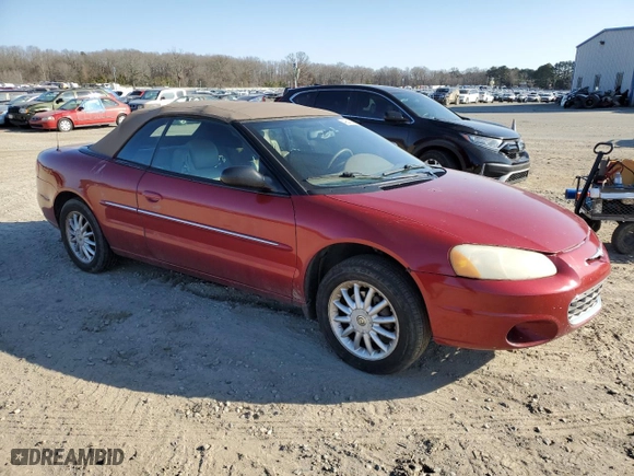 2002 Chrysler Sebring LXi with VIN 1C3EL55R52N211724, listed as a Copart auction lot 42545065 with 161,321 mi miles and Clean Title. Bid and sale history available at carsss.com. Image 4.