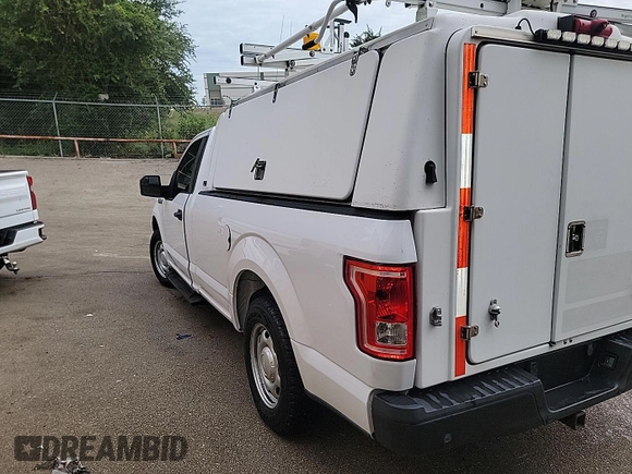 2017 Ford F-150 XL with VIN 1FTNF1CF4HKE26025, listed as a IAAI auction lot 42777640 with 127,641 mi miles and . Bid and sale history available at DreamBid. Image 15.
