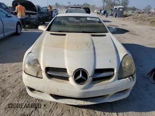 2005 Mercedes-Benz SLK-Class with VIN WDBWK56F25F049054, listed as a Copart auction lot 74803384 with Not Provided miles and Salvage Title. Bid and sale history available at carsss.com. Image 5.