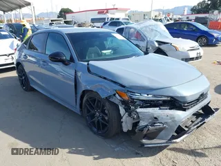 2024 Honda Civic Sport with VIN 2HGFE2F59RH562595, listed as a IAAI auction lot 41681632 with 18,217 mi miles and . Bid and sale history available at DreamBid. Image 1.