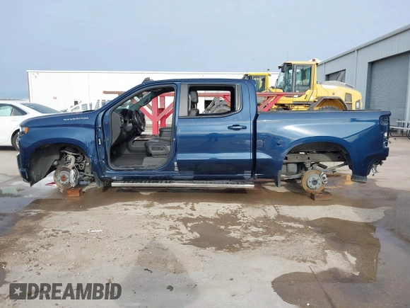 2021 Chevrolet Silverado 1500 RST with VIN 1GCPWDED8MZ227633, listed as a IAAI auction lot 41293618 with Not Provided miles. Bid and sale history available at carsss.com. Image 14.