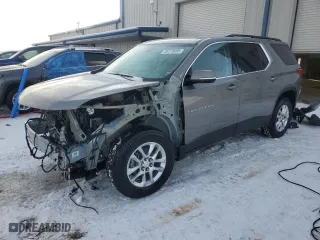 2019 Chevrolet Traverse LT Leather with VIN 1GNEVHKW8KJ216884, listed as a Copart auction lot 89178695 with 33,409 mi miles and Salvage Title. Bid and sale history available at carsss.com. Image 1.