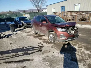 2021 Buick Encore GX Select with VIN KL4MMESLXMB093236, listed as a Copart auction lot 86498674 with 61,418 mi miles and Salvage title. Bid and sale history available at DreamBid. Image 14.