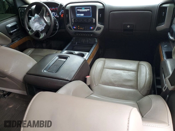 2018 GMC Sierra 1500 SLT z VIN 3GTU2NEC7JG198150, wystawiony jako Copart lot #83103454 z przebiegiem 84 450 mil mil oraz Nie do naprawy • Non repairable. Historia ofert i sprzedaży dostępna na DreamBid. Obrazek 8.