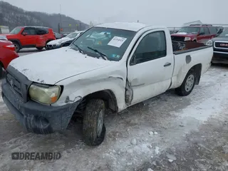 2007 Toyota Tacoma with VIN 5TENX22N27Z355350, listed as a IAAI auction lot 41314925 with 296,673 mi miles. Bid and sale history available at carsss.com. Image 2.
