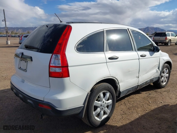 2008 Honda CR-V LX with VIN JHLRE38358C017429, listed as a IAAI auction lot 41742247 with 166,868 mi miles. Bid and sale history available at carsss.com. Image 4.