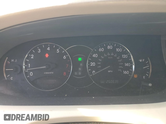 2007 Toyota Avalon XL with VIN 4T1BK36B87U212057, listed as a Copart auction lot 53195565 with 250,635 mi miles and Clean Title. Bid and sale history available at DreamBid. Image 9.