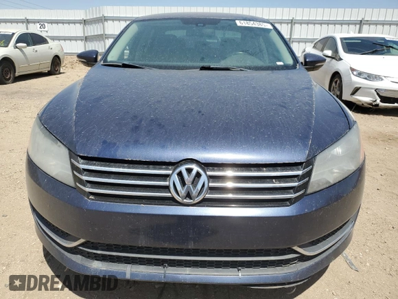 2012 Volkswagen Passat SE with VIN 1VWBP7A3XCC065461, listed as a Copart auction lot 61854385 with 214,225 mi miles and Salvage title. Bid and sale history available at DreamBid. Image 5.